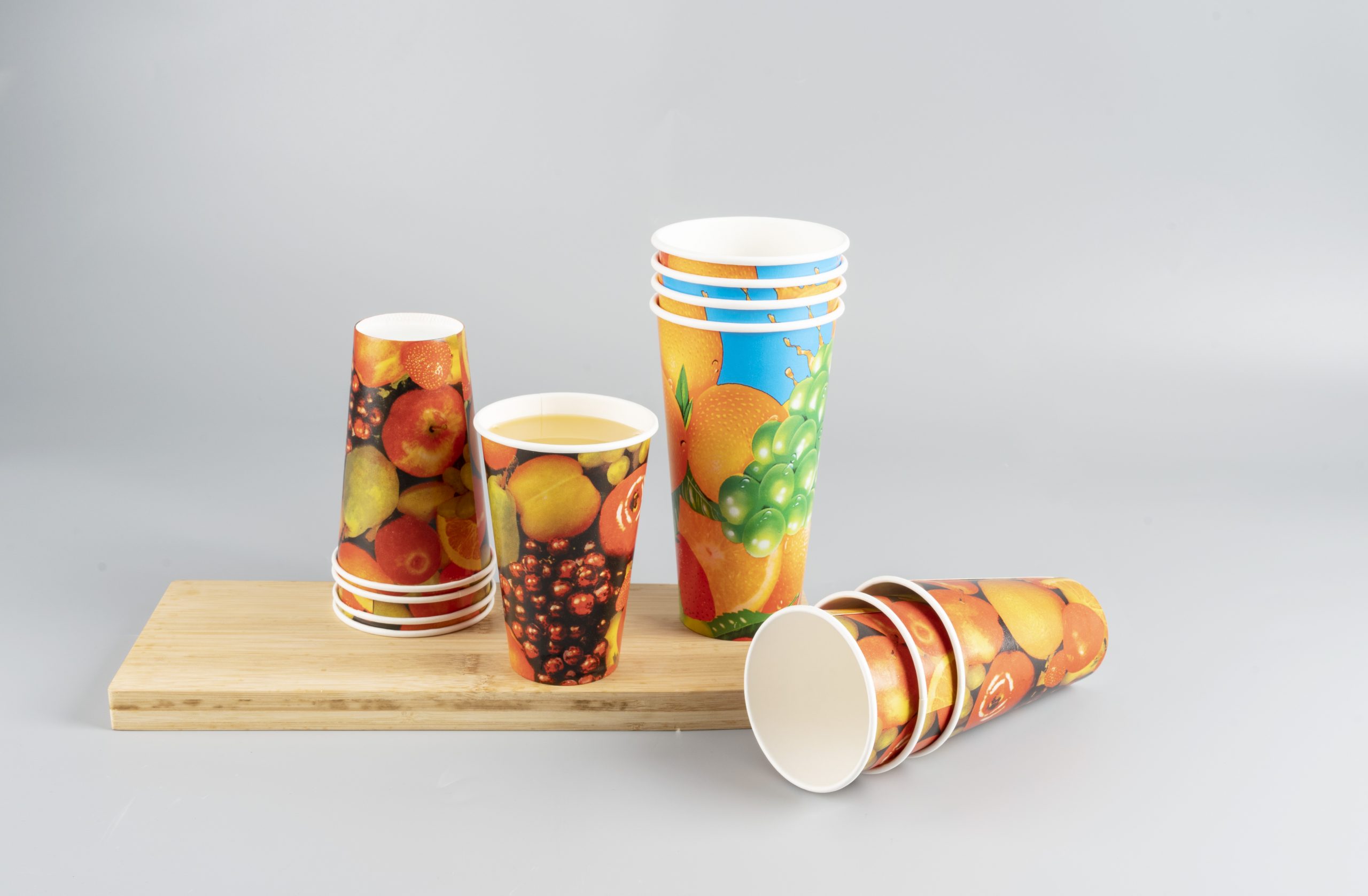 PLA Double Coated Cold Paper Cups AHCOF